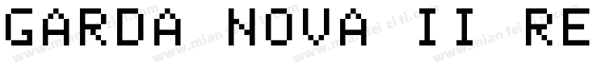 Garda Nova II Regular字体转换